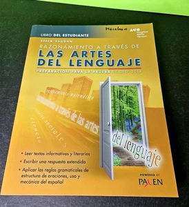 Razonamiento a Traves de Las Artes del Lenguaje, libro del Estudiante, Test Prep - Picture 1 of 10