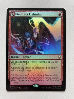 MTG  Redirect Lightning FOIL  0151  TLA - Image 1 of 2