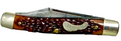 Navaja de Bolsillo Imperial Vintage 3 Hojas Hecha en EE. UU. Foto 1 de 4