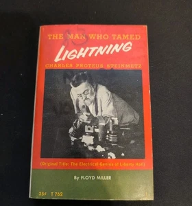 The Man Who Tamed Lightning By Floyd Miller (PB 1966) 1st Printing - Foto 1 di 8