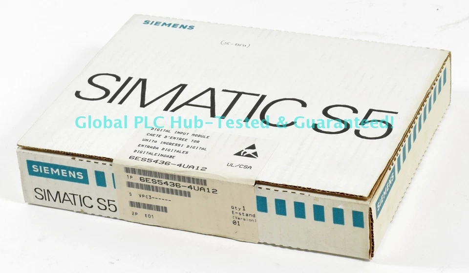 6ES5436-4UA12 1PCS NEW Siemens Simatic S5 Digital IN E:01/02 6ES54364UA12 - Image 1 of 1