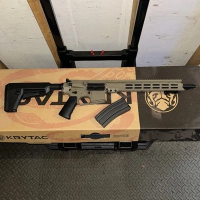 Rifle de Airsoft AEG Krytac Trident MKII SPR-M Desert Tan pistola de Airsoft Foto 1 de 4