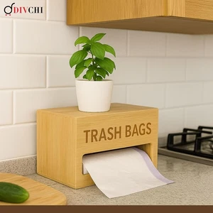 DIVCHI - Müllbeutelhalter - Küche Einkaufstasche Aufbewahrung - 1er Pack - Standard Pla - Bild 1 von 6