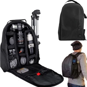 Camera Backpack, DSLR/SLR/Mirrorless Customizable Inserts Protection Photography - Picture 1 of 9