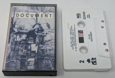 REM NO 5 Document Cassette Vintage 1987 Tested and Works IRSC42059 - Image 1 of 4