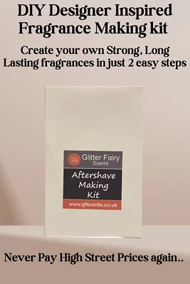 GLITTER FAIRY SCENTS DIY Aftershave Making Kit - Create your Favourite fragrance in 2 simple steps