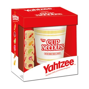 New - USAopoly Yahtzee - Nissin Cup Noodles Edition - Ages 8+ | 1+ players - Picture 1 of 6