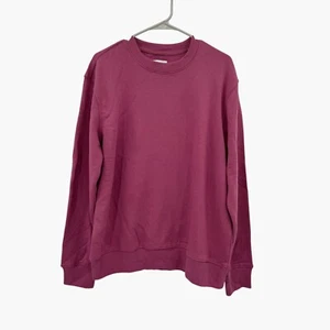 NEW Goodfellow & Co Ultra-Soft Fleece Sweatshirt - Rose - Picture 1 of 21