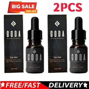 GODA For Her Pheromone Perfume for Women Long-Lasting with Jasmine and Rose 2Pcs - Picture 1 of 11