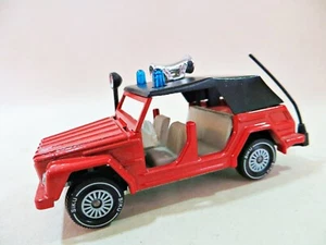 SIKU 1335 'VW VOLKSWAGEN 181 FIRE COMMAND/CHIEF CAR' 1:55. EXCELLENT - Picture 1 of 7