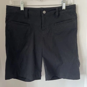 Pantalones Cortos de Senderismo Athleta Para Mujer Negros Talla 2 Bermudas Nylon Informales Bolsillo con Cremallera - Imagen 1 de 8