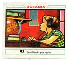 ESTUDIANDO POR RADIO #93 CROMO OCEANIA 1968 DUNKIN  RECUPERADO DE ALBUM