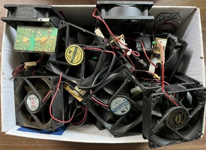 Posten 15 gemischte PC-Lüfter - Yate Loon, Jamicon, VPPV - gebrauchter Zustand - Bild 1 von 12