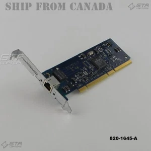 Apple 820-1645-A Pci-x Ethernet Network Card 603-5372 for Xserve G5 - Imagen 1 de 6