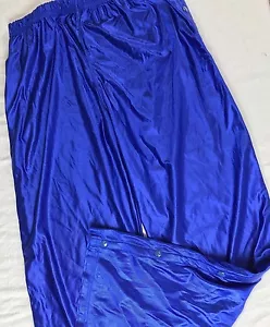 Pantaloni sportivi Breakaway vintage 1998 taglia XL blu snap nylon volpe rossa Lady Fox - Foto 1 di 8