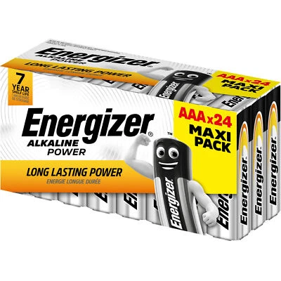 Energizer Micro (AAA) Batterie Alkali-Mangan Power LR03 1.5V 24Stück Longlife - Bild 1 von 4