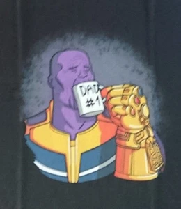 Thanos #1 Dad Infinity Gauntlet War T-shirt - Picture 1 of 2