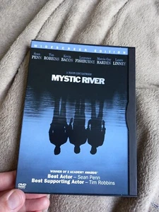 Mystic River DVD Region 1 USA Sean Penn Tim Robbins Kevin Bacon Snap Case/ Mint - Picture 1 of 4