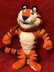 Kellogg’s Cereal TONY THE TIGER Plush Stuffed Animal Toy 9.5” Vintage 1991 1993 - Picture 1 of 2
