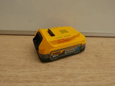 DeWalt DCBP034 18V 1.7 ah Powerstack Li-Ion Pouch Design Battery 3 year warranty