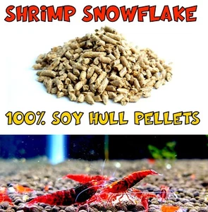 Shrimp/Snail/Catfish Snow Flake Food Snack Flake Pellets fish Soy Hull husk - Picture 1 of 1