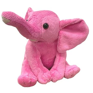 Zoofari - Elefante Rosa - Peluche Peluche Juguete Suave 14cm - Imagen 1 de 1