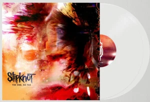 SLIPKNOT The End So Far NEW Clear Vinyl 2LP MISPRINT SLEEVE metallica korn tool - Picture 1 of 1