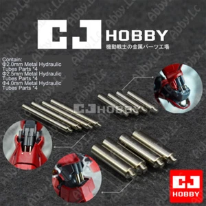 Juego de tubos hidráulicos metálicos para MG 1/100 Sazabi ver ka modelo 12 piezas detalles metálicos - Imagen 1 de 2
