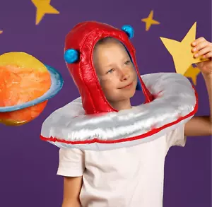 Disfraz de fiesta espacial OVNI extraterrestre divertido astronauta OVNI - Imagen 1 de 2