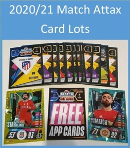 2020/21 Match Attax UEFA - Lot of 20 cards inc 2 shiny - Imagen 1 de 1