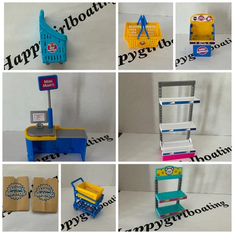 MINI BRANDS Accessories CARTS, BASKETS, SHELVES & MORE Choose The Ones You Need Cover
