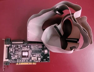 VINTAGE ADAPTEC AHA-2940W 2940UW ULTRA WIDE SCSI PCI CONTROLLER CARD - Picture 1 of 3