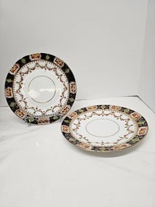 Pair Of MONA 7" Salad Plates by Wild Brothers England Vintage Exc Condition - Picture 1 of 6