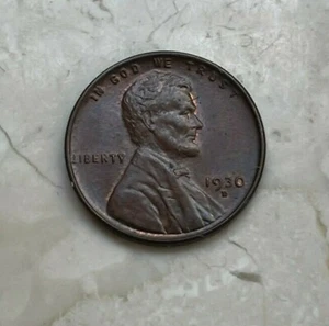 Centavo de trigo Lincoln 1930 D - Imagen 1 de 2