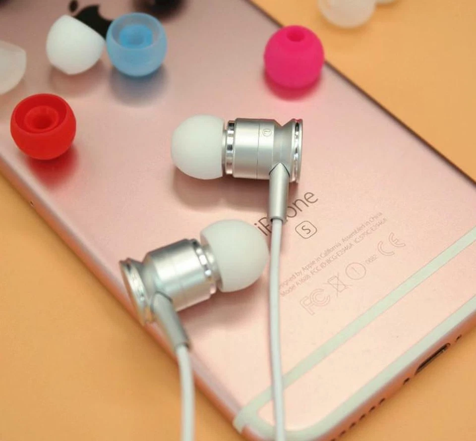 PAR DE MÚSICA Fone de Ouvido Intra-auricular Universal Substituição CAP BUD Color Bluetooth - Imagem 1 de 4