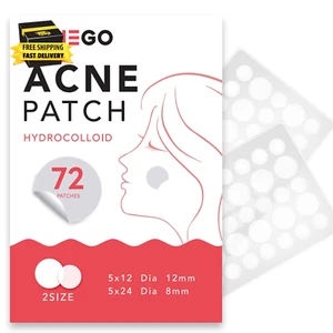 72 Counts Pimple Patches for Face Hydrocolloid Acne Patches for Face Invisible Z - Picture 1 of 8