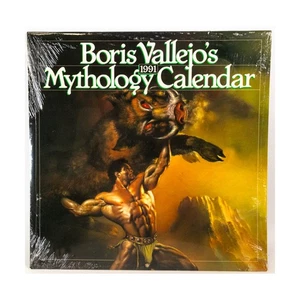 Workman Pub Calendar Boris Vallejo's Mythology Calendar (1991) SW (New) - Picture 1 of 2