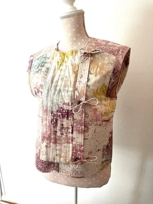 Chaleco Acolchado Raro BCBGMAXAZRIA Pasarela Christoff Talla M Foto 1 de 4