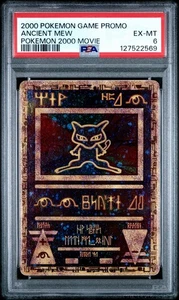 Ancient Mew Promo Pokemon the Movie 2000 Holo Card PSA 6 - Picture 1 of 3
