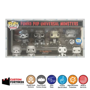 Custom Acryl Hard Case für Funko Pop 4 Pack Universal Monsters Metallic Box - Bild 1 von 7