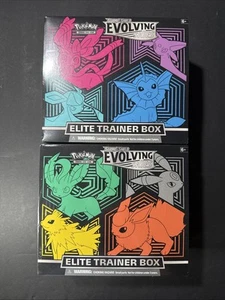 Pokemon TCG Evolving Skies ETBs Factory Sealed With Stackable Case! - Bild 1 von 8