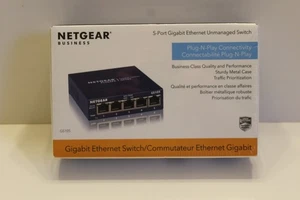 Netgear GS105 V5 Prosafe 5 Port Gigabit Switch -NEW in BOX - Picture 1 of 2