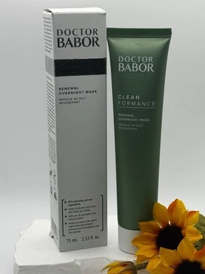 DOCTOR BABOR Clean Formance Renewal Overnight Mask (75 mL/2.53 fl oz) NIB Sealed - Image 1 of 4