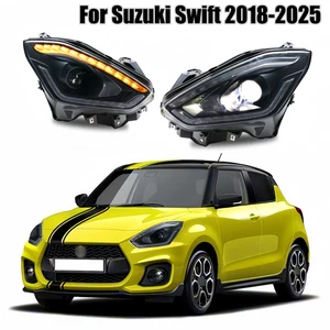Pair LED Front Projector Headlights W/Sequential Turn for Suzuki Swift 2018-2025 - Bild 1 von 12