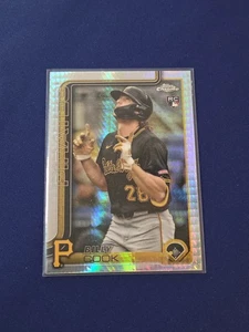 2025 Topps Chrome - Billy Cook RC Prizm Refractor Parallel #273 Pirates  - Picture 1 of 2
