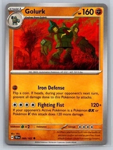 Golurk #088/162 SV05: Temporal Forces Uncommon - Pokemon Cards AA4 - Picture 1 of 2