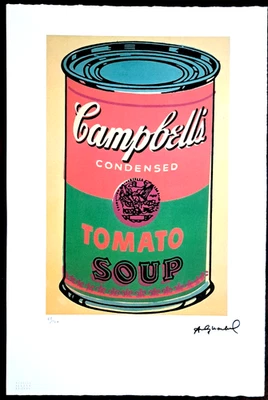 Andy Warhol -  57x38  - Limitierte Auflage Nr. 85/100 - Bild 1 von 4