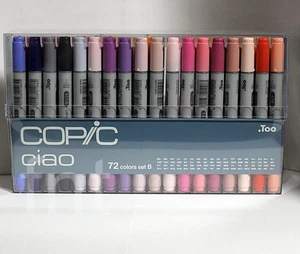 Copic Ciao Marker 72 Farben Set B - Kostenloser schneller Versand - Bild 1 von 9
