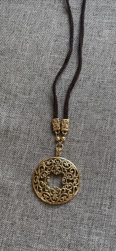 VETEMENTS Collana con ciondolo in filigrana oro scamosciato Lia Sophia