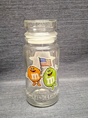 Tarro de vidrio vintage de los Juegos Olímpicos de Verano de Los Ángeles 1984 bote de M&M ENVÍO GRATUITO Foto 1 de 4